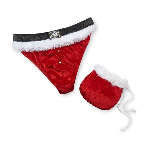 santa underwear for men|santa in his underwear.